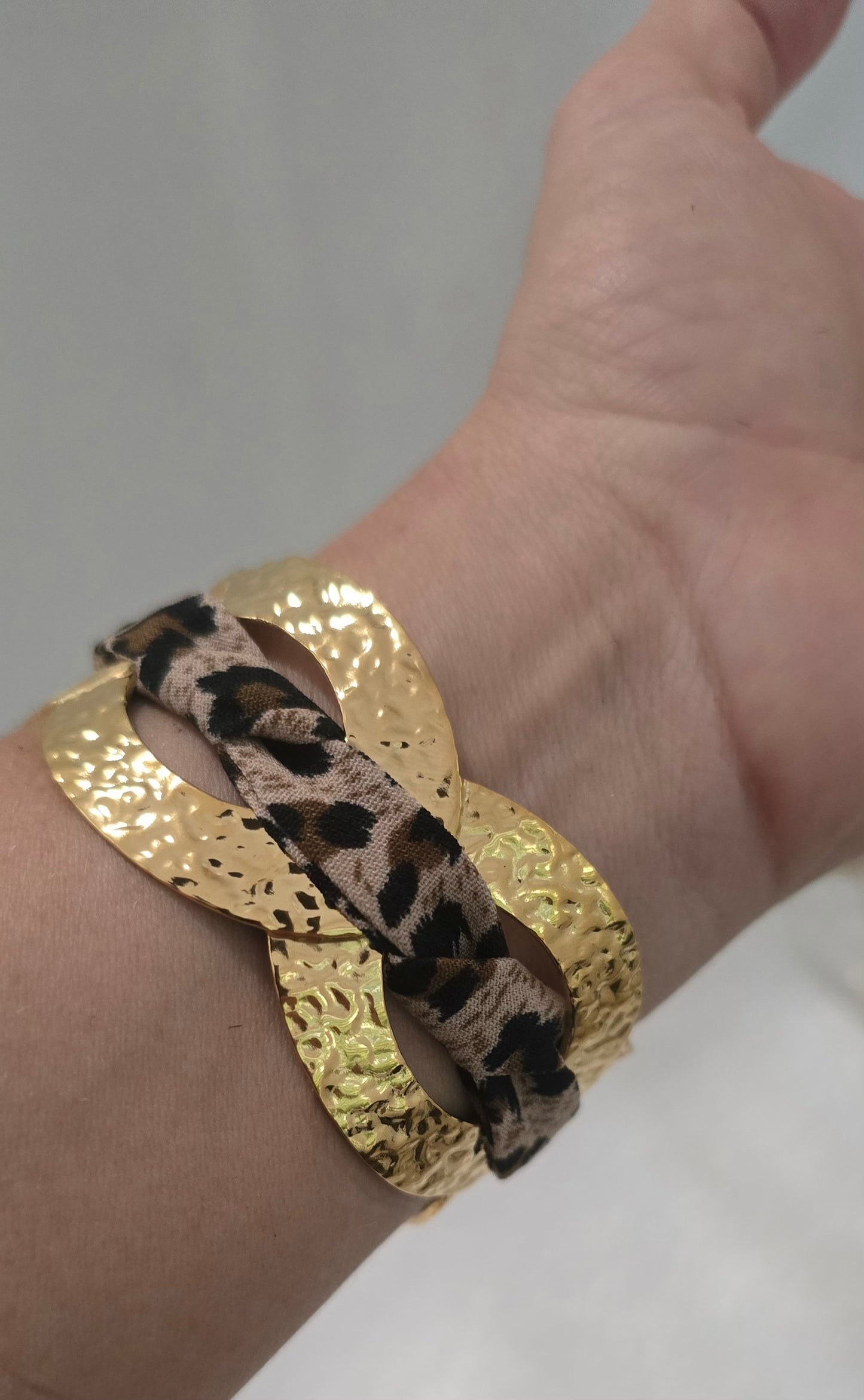 Pulseras animal print ajustable