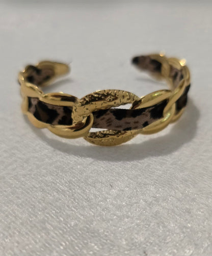 Pulceras animal print ajustable