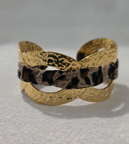 Pulseras animal print ajustable